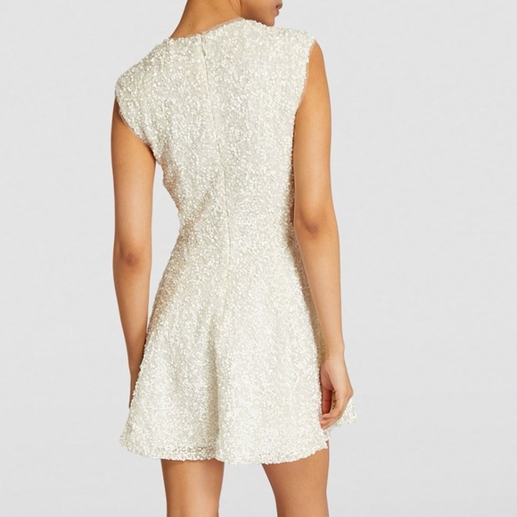 Aje Mirage Sequin Embroidered Cutout Dress - Picture 5 of 11